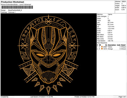 Black Panther Motifs