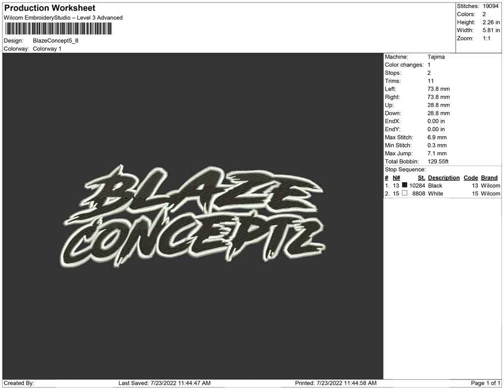 Blaze concept
