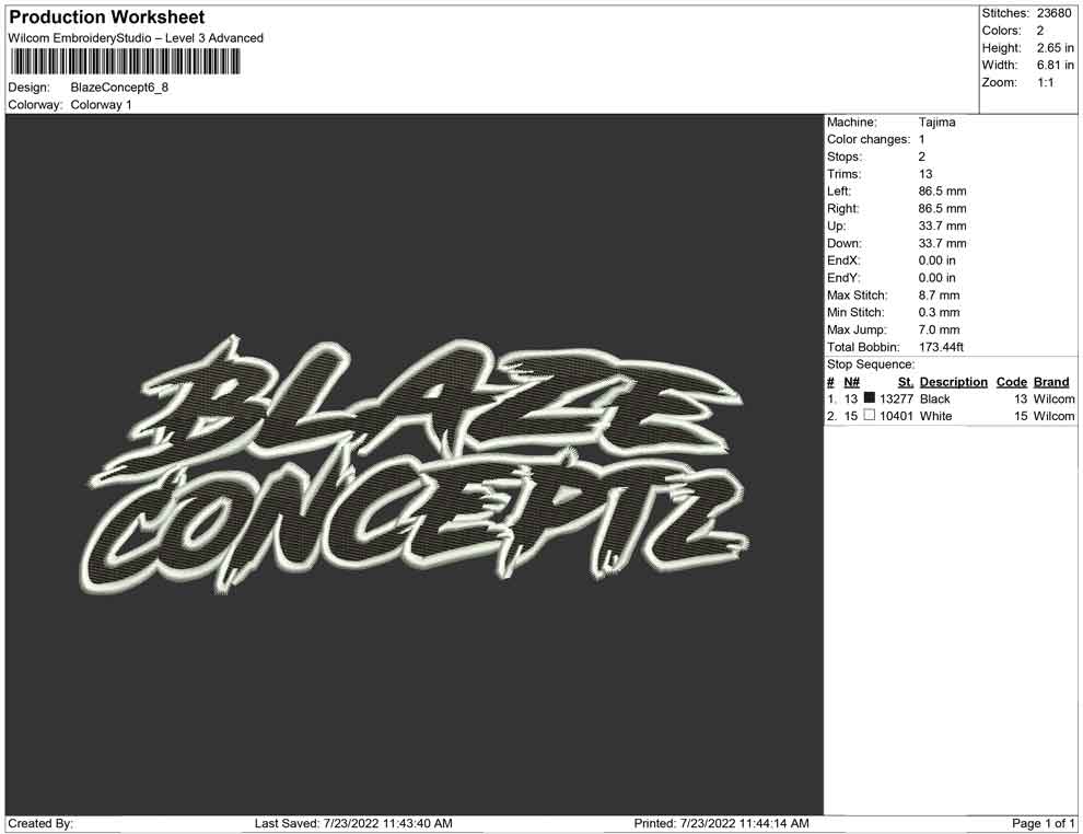 Blaze concept