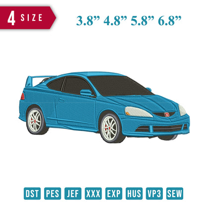 Blue Car Honda