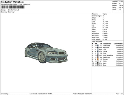 BMW Car Grey