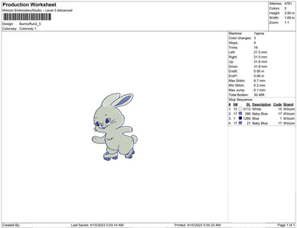 Bunny Running