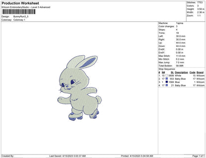 Bunny Running