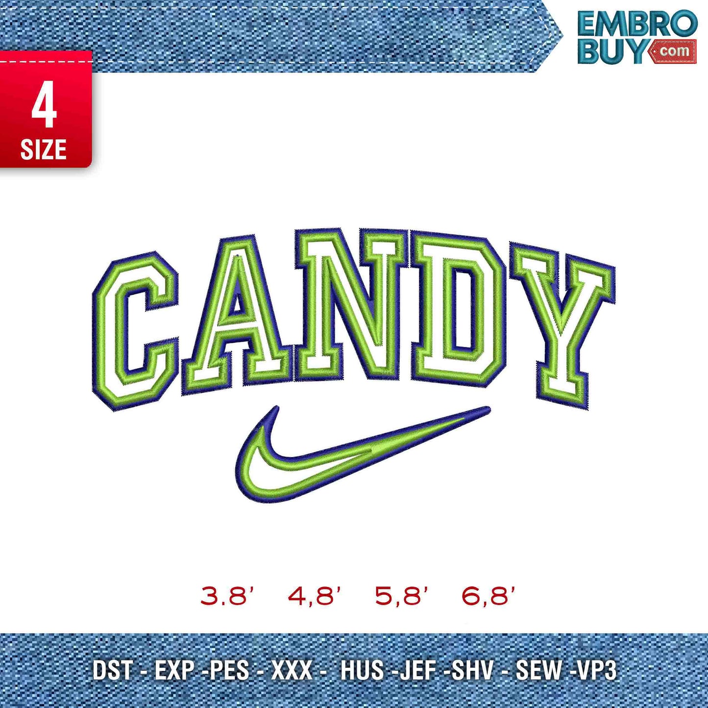 candy and swoosh