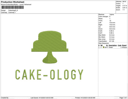 Cake ology