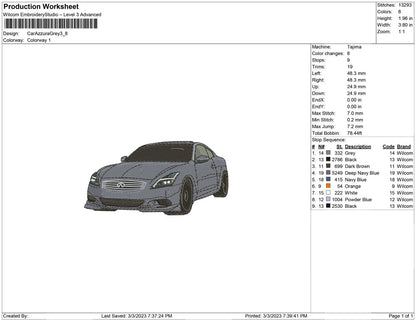Car Azzura grey