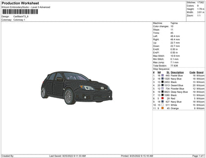 Car Black T