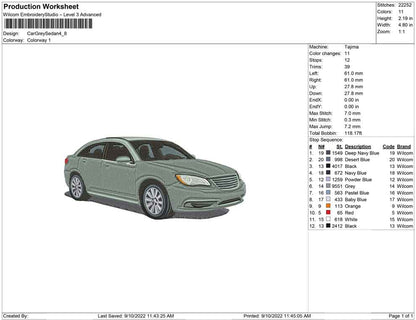 Car Grey Sedan
