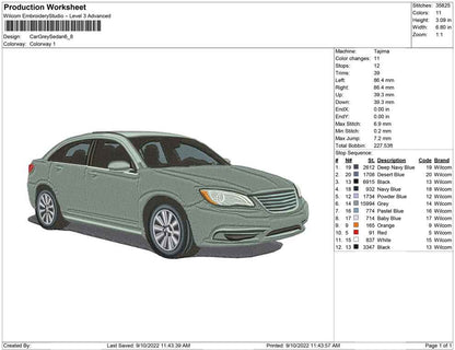 Car Grey Sedan