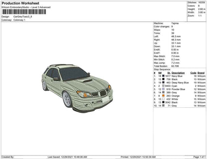 Car Grey toxic