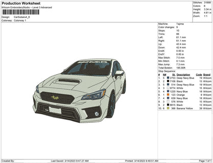 Car Subaru