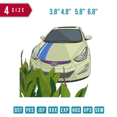 Auto und Gras