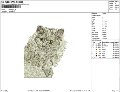 Cat Beige