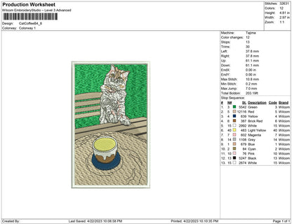 Cat Coffee B