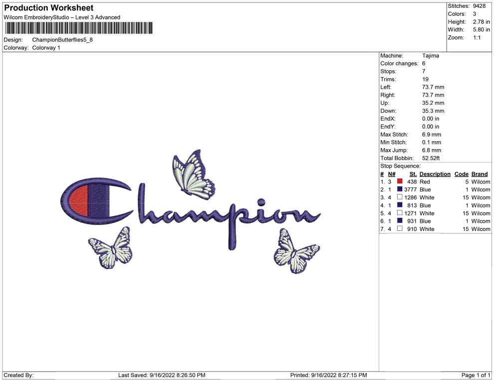Champion Butterflies