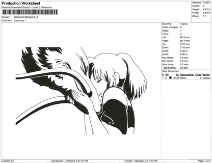 Chihiro and Dragon