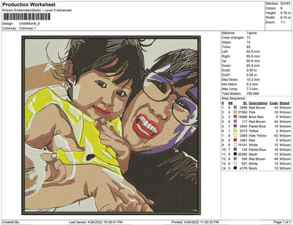 Child and Mom