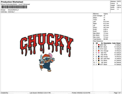 Chucky Stitch