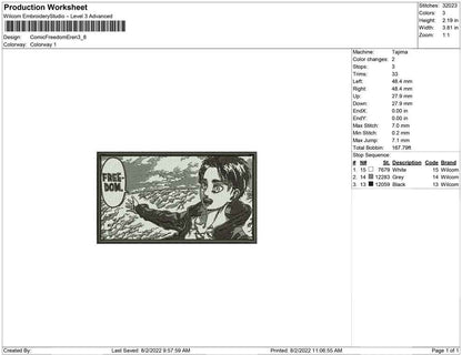 Comic Freedom Eren