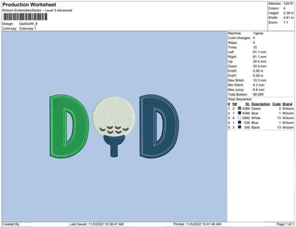 Dad Golf