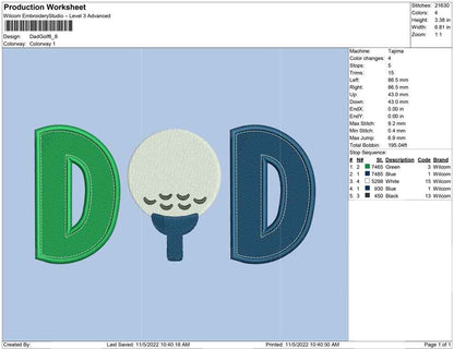 Dad Golf