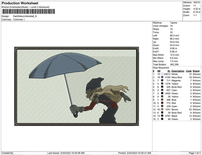Dark Doku umbrella