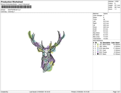 Deer Paint Brush