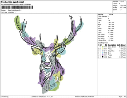 Deer Paint Brush