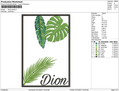 Dion Leave
