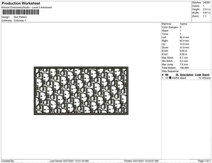 Dior Pattern
