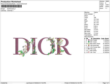 Dior Flower
