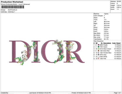Dior Flower