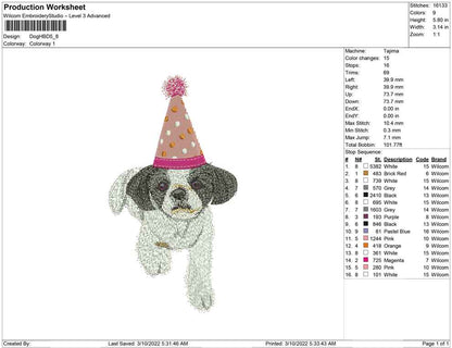 Dog HBD