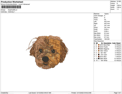 Dog Head B