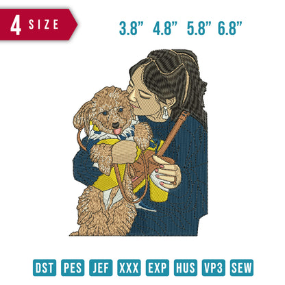 Dog and Mom