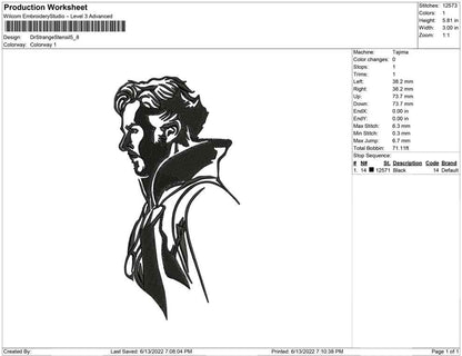 Dr Strange Silhouette