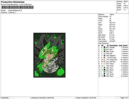 Dragonballz Green