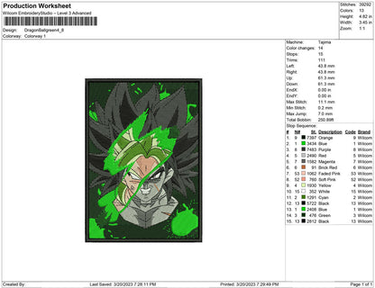 Dragonballz Green