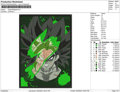 Dragonballz Green