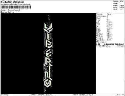 Electronic typography