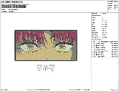 Eye Girl Anime