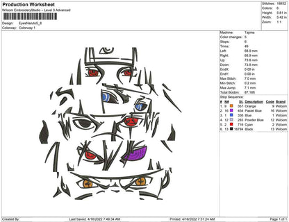 Eyes Naruto