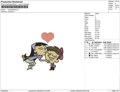 Fairy Odd kiss