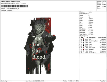Fear the old blood
