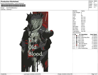 Fear the old blood