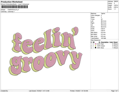 Feelin groovy
