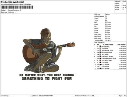 Female Guitarist