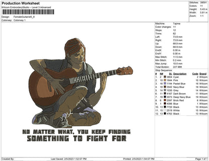 Female Guitarist
