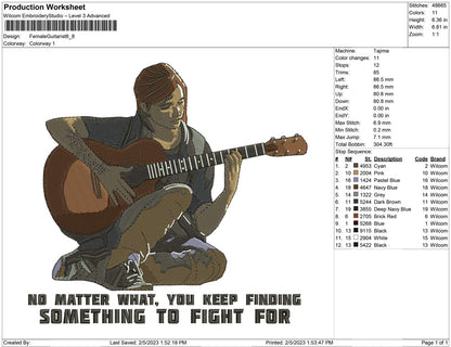 Female Guitarist