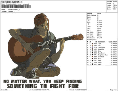 Female Guitarist
